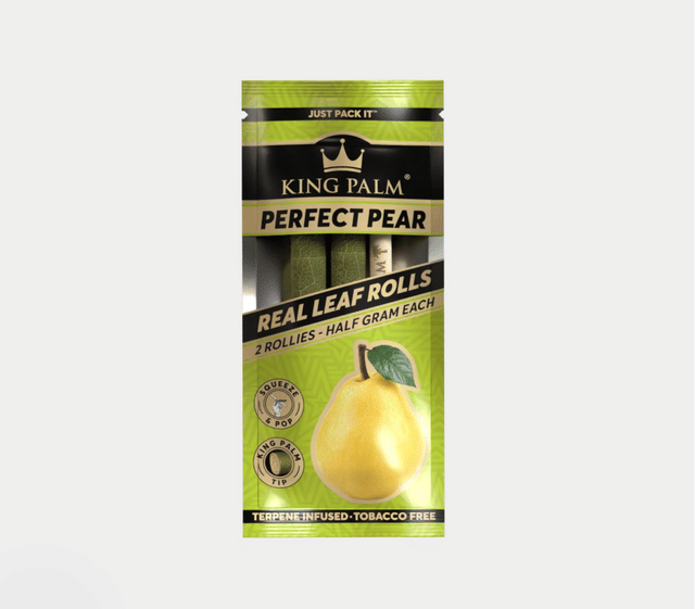 Perfect Pear Palm Leaf Wrap - 2 Pack - 2 Pack Blunt Wraps