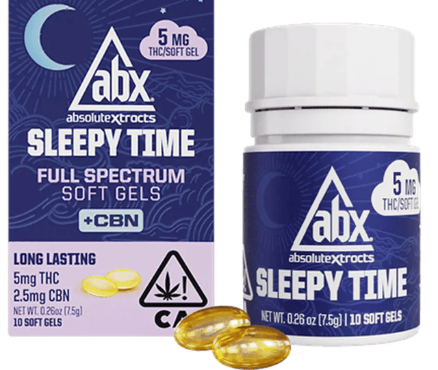 ABX Sleepy Time Capsules - 10 Pack - 25mg