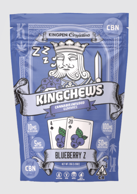 2:1 THC:CBN Blueberry Z Gummies
