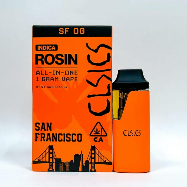 SF OG 1g Rosin AIO Vape