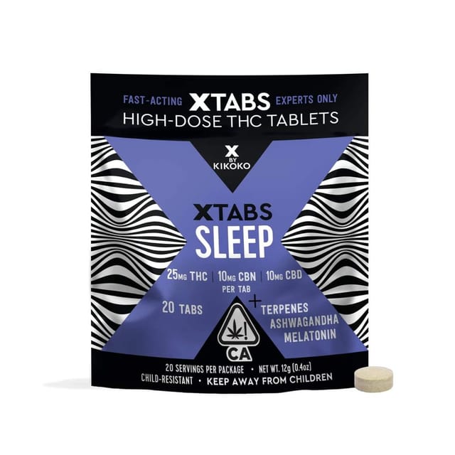 Sleep 5:2:2 XTabs 20 Pack THC:CBN:CBD - 20 Pack Indica