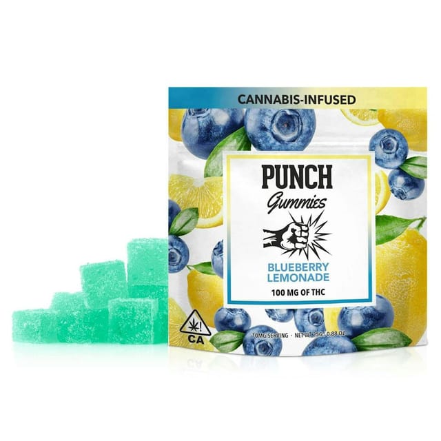 BLUEBERRY LEMONADE 100MG GUMMIES