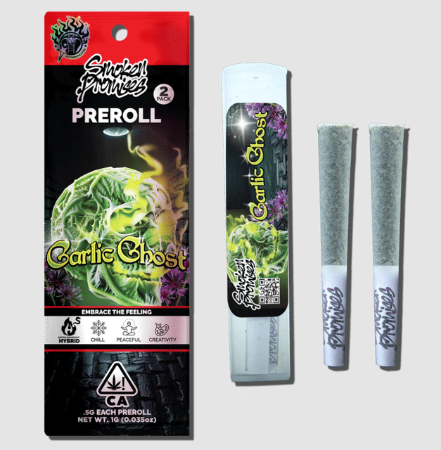 Garlic Ghost 2pk Prerolls