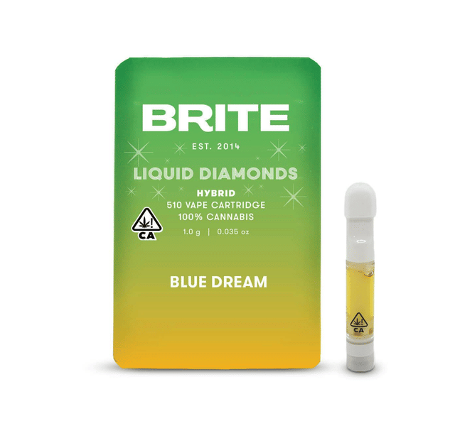 Blue Dream - 1g Liquid Diamonds Cart - 1g Cart - Sativa