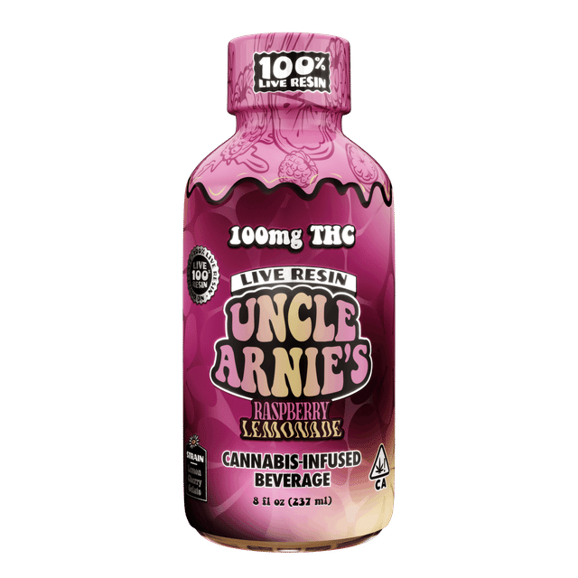 Raspberry Lemonade - Live Resin - Beverage - 8oz (100mg)
