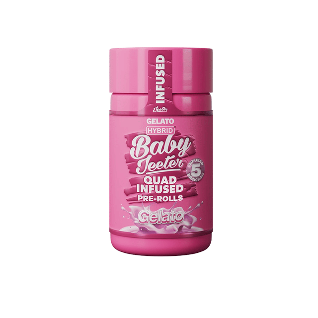 Gelato Quad Infused Baby Jeeter Pre-Rolls (5PK) (2.5G) - (5PK) (2.5G)