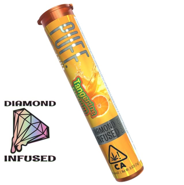 Tangerine Dream diamond infused pre roll 1g
