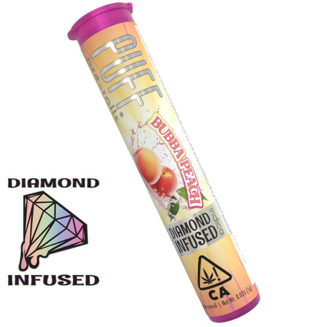 BUBBA PEACH | 1G DIAMOND INFUSED PRE ROLL