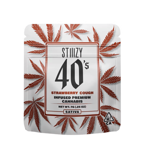 STRAWBERRY COUGH 40's INFUSED MYLAR 7G