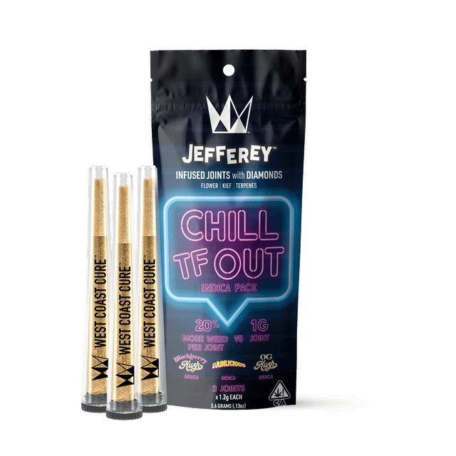 Chill TF Out Pack - Jefferey Infused Joint 1.2g 3 Pack