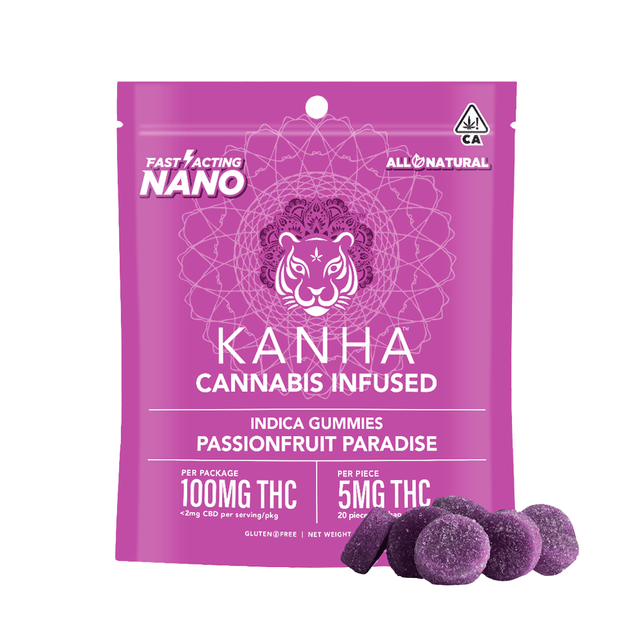 Passionfruit Paradise Nano Gummies (100Mg) (20Pk)
