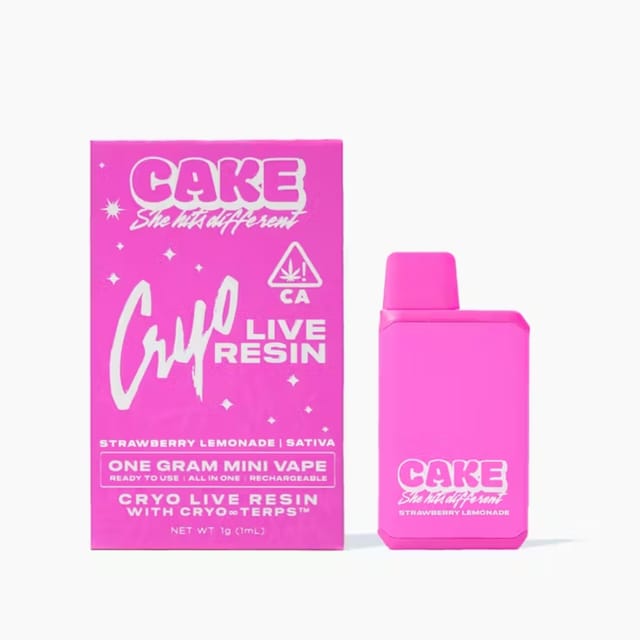 Strawberry Lemonade Live Resin 1g AIO