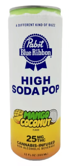 Mango Coconut 25mg Infused Seltzer Single - Can