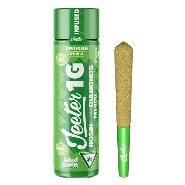 Kiwi Kush (I) - 1g Infused Preroll *B2G1 EVERYDAY* - Kiwi Kush (I)
