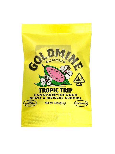 Tropic Trip Guava & Hibiscus Gummy Tin - 10 MG THC