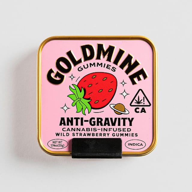 Anti-Gravity Wild Strawberry - 100mg - Gummy - Indica
