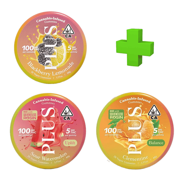 Buy 2 Get 1 PLUS Gummies - Mixed Deal