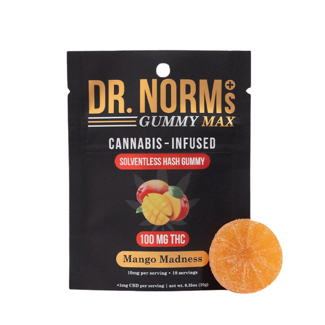 Mango Madness Solventless Hash Gummy (100Mg) (1Pk)