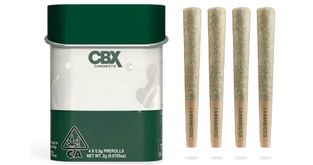 Cannabiotix - Tropicanna 4 Pack Pre-Rolls 2g - Cannabiotix - Tropicanna 4 Pack Pre-Rolls 2g