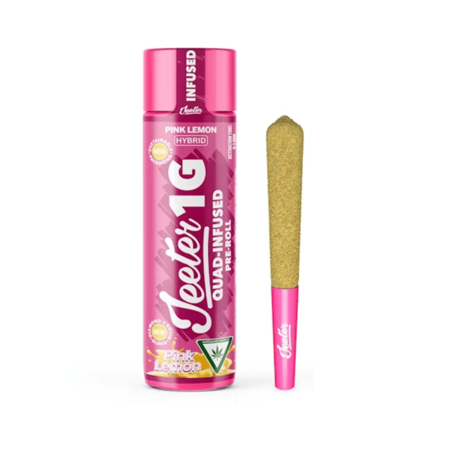 Pink Lemon | Quad-Infused Jeeter Joint - 1g