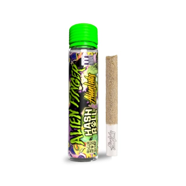 Brain Wash Alien Finger 1g Hash Infused Pre-Roll