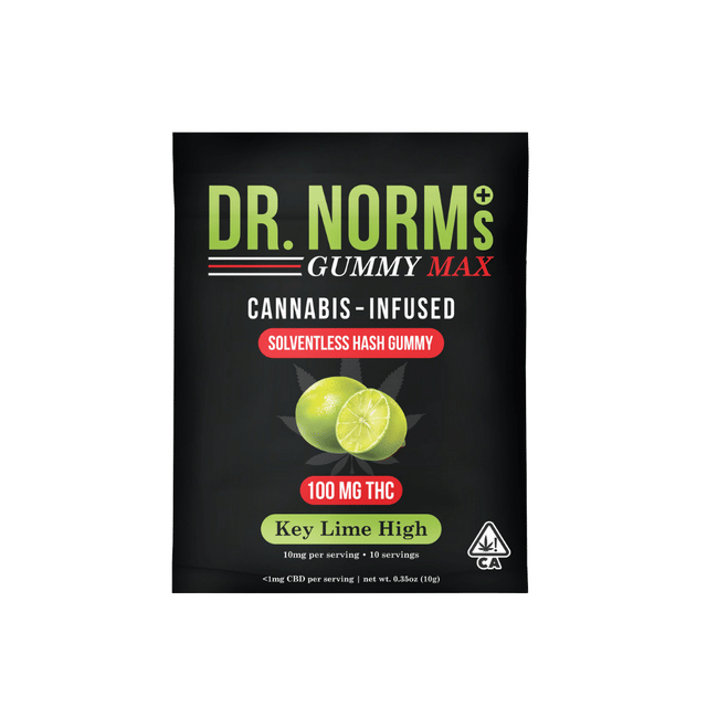 Key Lime High Solventless Hash Gummy (100Mg) (1Pk)
