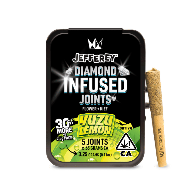 Yuzu Lemon- Jefferey Infused Joint .65g 5 Pack