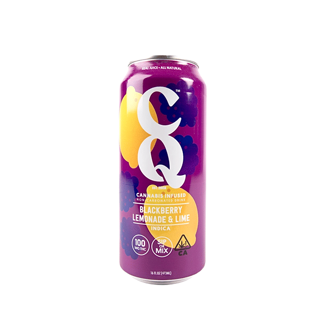CQ - Blackberry Lemonade + Lime 100mg - 16 FL OZ.