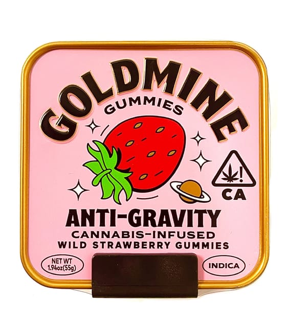 Anti-Gravity - Wild Strawberry Tin - 100 MG THC