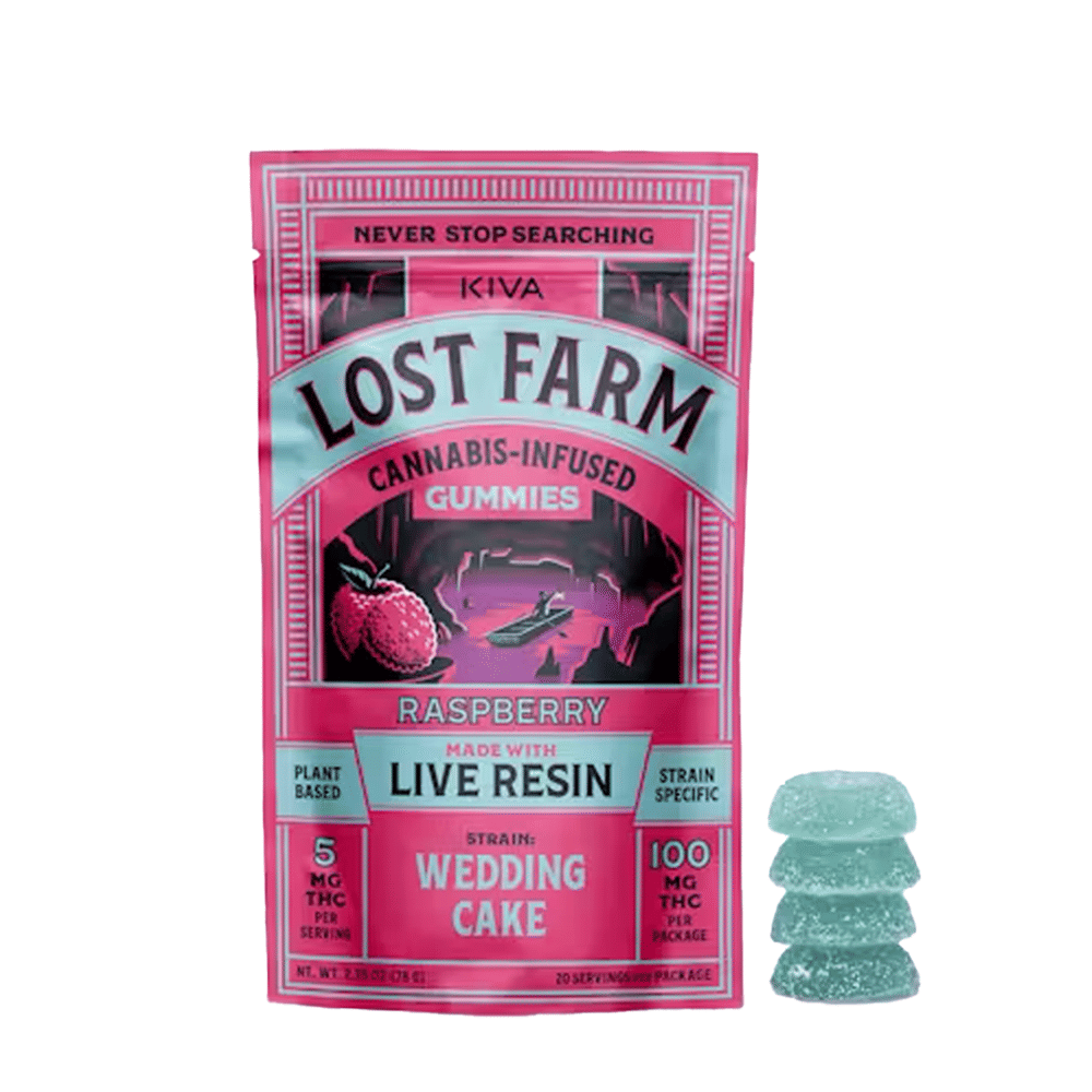 Lost Farm — Raspberry Wedding Cake