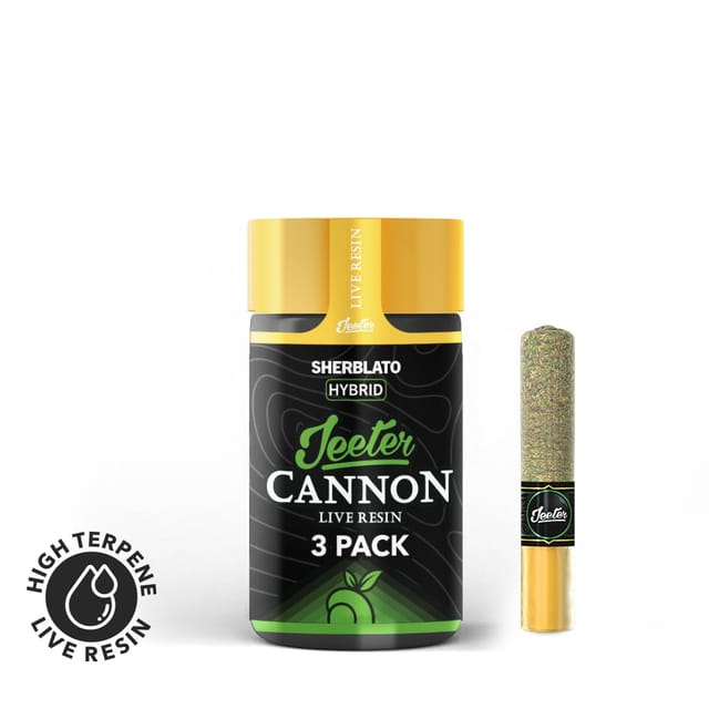 Sherblato (H) - Cannon Live Resin 3pk 1.5g *SPECIAL PRICING* - Sherblato (H)