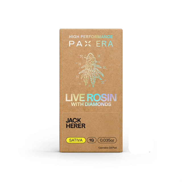 Jack Herer - Live Rosin with Diamonds - Pod - One Gram