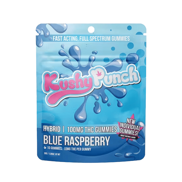 Hybrid Blue Raspberry Gummy (100Mg) (1Pk)