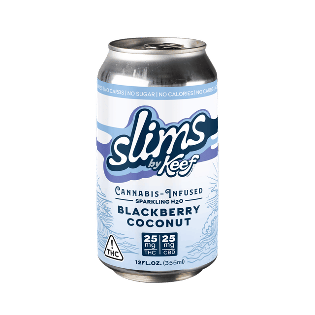 Slims by Keef 1:1 Blackberry Coconut - 25mg:25mg