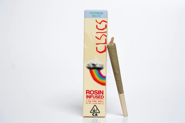 Rainbow Beltz - 1.3g Rosin Pre Roll - Rainbow Beltz (H)