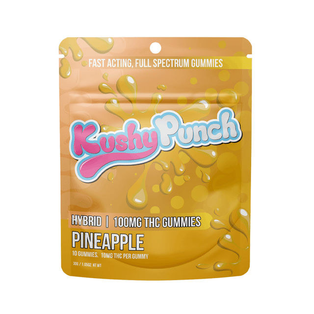 Hybrid Pineapple Gummies (100Mg) (10Pk)