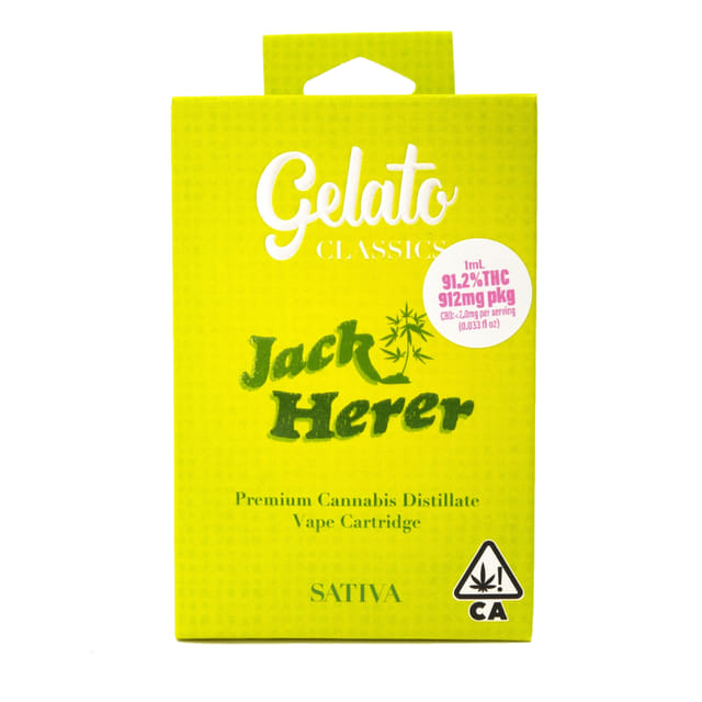 Jack Herer - 1g Classic Cart (S) *B2G1 EVERYDAY* - Jack Herer (S)