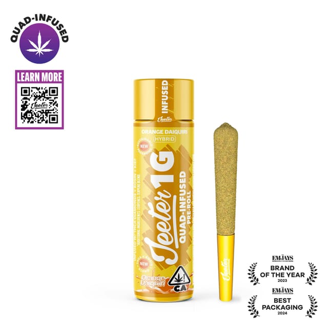 Orange Daiquiri 1G Quad Infused Pre-Roll