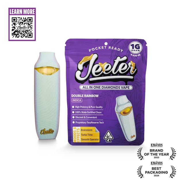 Double Rainbow 1g Liquid Diamond AIO Vape