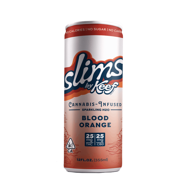 Slims | 1:1 Blood Orange THC25mg: CBD25mg -12oz