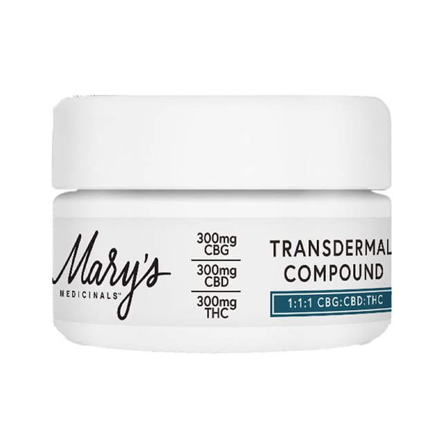 1:1:1 CBG/CBD/THC Transdermal Compound 1oz *SPECIAL PRICING* - 1:1:1 CBG/CBD/THC Transdermal Compound 1oz