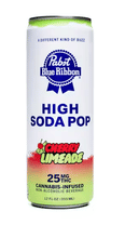 Pabst Labs Infused High Soda 25mg - Watermelon Melon