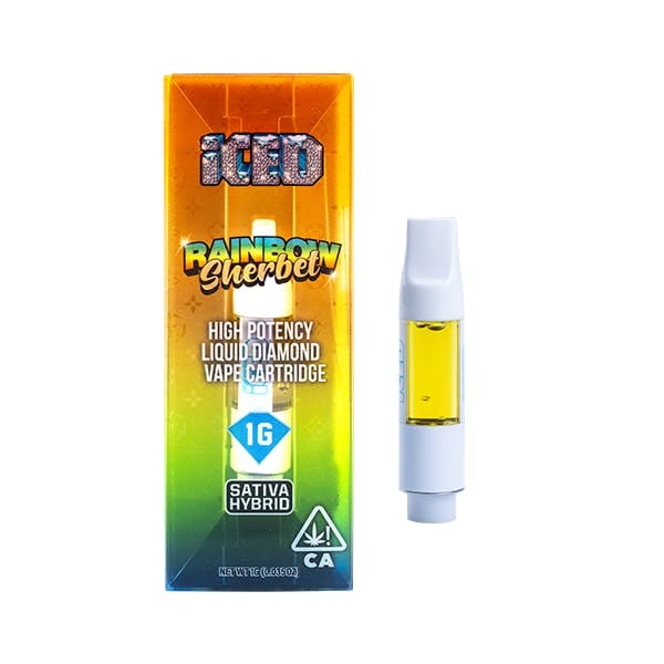 Rainbow Sherbet - 1g Diamond Cart - 1g Cart - Sativa