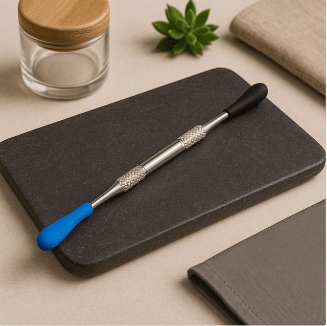 Metal Dabber with Silicone Tips - Metal Dabber