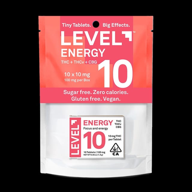 Level 10 Energy Tablet 10 Pack