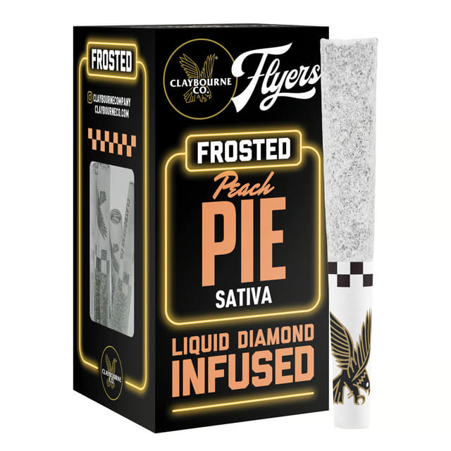 Peach Pie Flyers Frosted Infused .5g 5 Pack