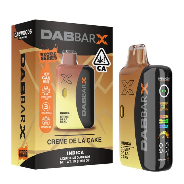 Creme De La Cake 1g AIO LD Dab Bar X