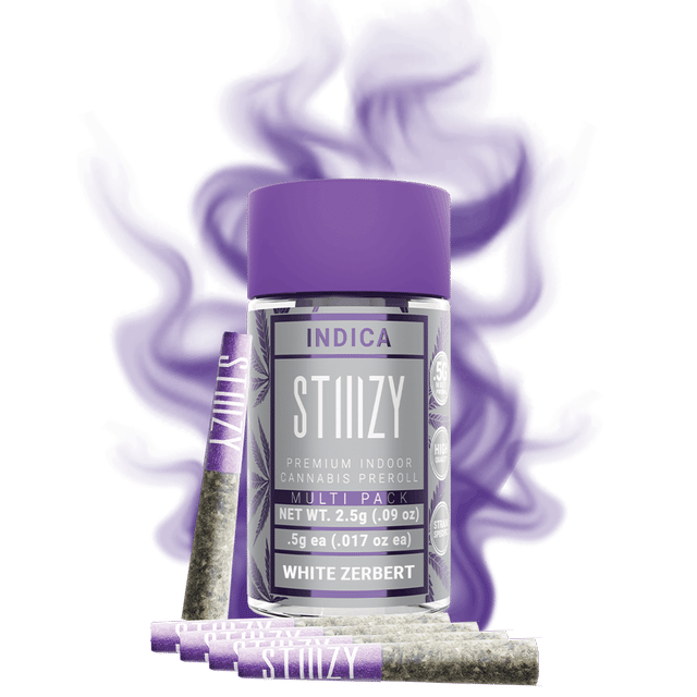 White Zerbert 5pk Naked Prerolls