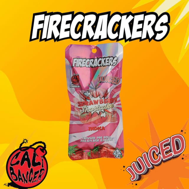 Strawberry Shortcake | 1.8g | .6g x 3 Juiced Infused Preroll Pack - SR - 222