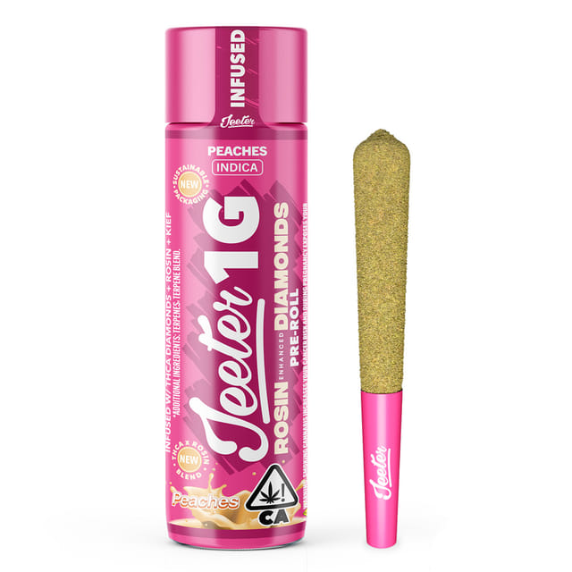 Peaches (I) - 1g Infused Preroll *B2G1 EVERYDAY* - Peaches (I)